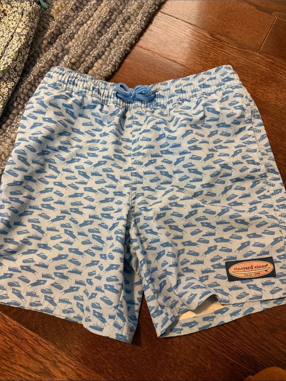Vineyard Vines Kids Swim Trunks - Pink, Blue, Green